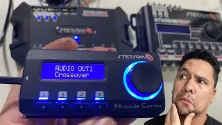 o melhor PROCESSADOR STETSOM STX2436 bluetooth + MONITOR MODULAR CENTRAL Passo a Passo#somautomotivo