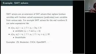 A brief introduction to formal verification by Matthew Daggitt