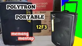 SUARA JERNIH, SPEAKER POLYTRON PORTABLE PAS PRO 12F3