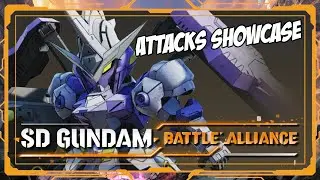SD Gundam Battle Alliance - Gundam Kimaris Vidar Attacks Showcase