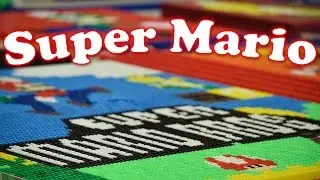 Super Mario in 50,000 Dominoes - WDT 2016