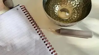 Candlewax with Autowriting n Tarot