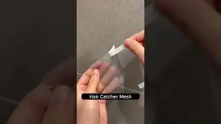 Kitchen Sink Strainer Disposable Hair Catcher mesh roll, Shower Drain Mesh Stickers