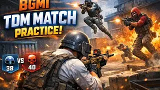 TDM Match Practice 🔥 | Aim & Reflex Training | BGMI  DAY&ndash;1