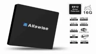 Alfawise S92 TV Box Octa Core Amlogic S912 Android 6.0