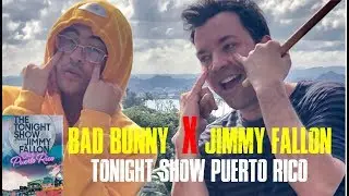 Bad Bunny con Jimmy Fallon en Puerto Rico 🇵🇷