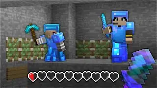 The Half a Heart 1v2 Clutch in Hypixel UHC