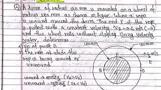 Unit-6|Numerical type-3|Kinematics of particle|Applied mechanics-II[Dynamics] BE TU PU KU PoU