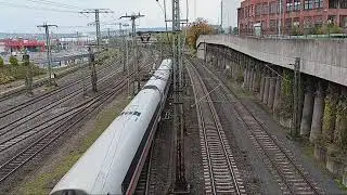 Train  ICE in Germany / Zug ICE  in Deutschland