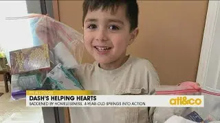4-Year-Old Helping Homeless Population