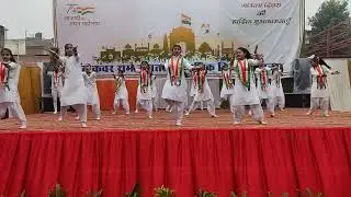 bharat ka samvidhan dance perform by skr students