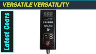 LATNEX PM-100W: The Essential Digital SWR Meter for HAM Radio Enthusiasts