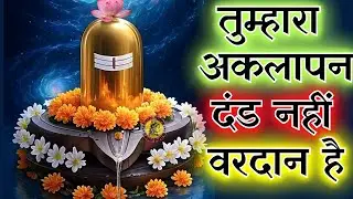 तुम्हारा अकलापन दंड नहीं वरदान है | Shiv sandesh | Shiv sandesh today | Mahadev ka sandesh