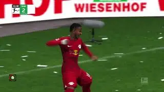Christopher Nkunku Goal 2-2 | Werder Bremen vs RB Leipzig | Bundesliga Highlight