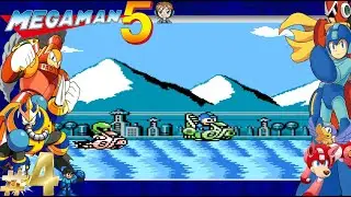 Wave Battle, Ride On!🌊| Let's Play Mega Man 5 #04 (NES)