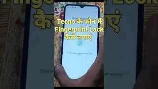 How To Set Fingerprint Lock in Tecno Spark 10c | Tecno Spark 10c में Finger Lock कैसे लगायें