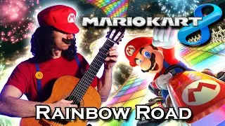 MARIO KART 8 - Rainbow Road 🌈✨​ on Classical Guitar! || Soranda