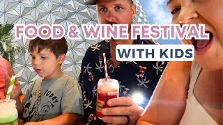 EPCOT with Little Kids | Food & Wine Festival 2023 | Disney World Vacation Planning