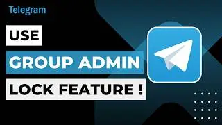 How to Use Telegram Group Admin Lock Feature 2026 | Restrict Content Guide