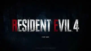 1 HR Resident Evil 4 Remake Title Screen Ambience ASMR
