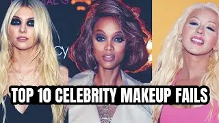 Top 10 Red Carpet Celebrity Makeup Fails! | Montage Makeup