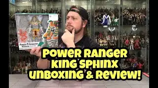 Power Ranger Lightning Collection King Sphinx Unboxing & Review!