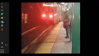 Boston T Green line transitfanning 1/13/21