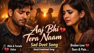 🥺🎸🥀Aaj Bhi Tera Naam 💔 | Sad Duet Song | Hindi Emotional Song | Male Female | 2026🥀🥀🥺
