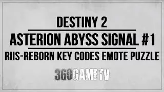 Destiny 2 Asterion Abyss Signal Buff Location #1 Guide / Tutorial - Riis-Reborn Key Codes Puzzle