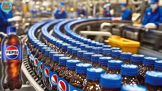 How It&rsquo;s Made: Pepsi &ndash; Inside the Soft Drink Bottling Factory | Food Factory Process