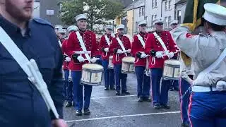 Drumderg Loyalists Keady @ Pride of the Hill Rathfriland band parade 2024 (clip 2)