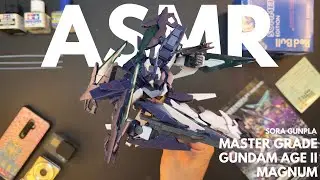 Master Grade Gundam AGE II Magnum  |ASMR  BUILD| Mobile Suit Gundam Build Divers