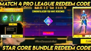 FREE FIRE PRO LEAGUE MATCH 4 REDEEM CODE || DAY 4 PRO LEAGUE POWER UP REDEMPTION CODE || FFPL