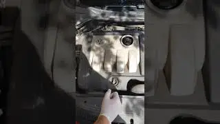 VW GOLF 1.9 TDI : What is hiding under engine plastic cover? VW!