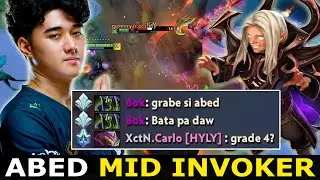 ABED CRAZY MID INVOKER | DOTA 2 Gameplay