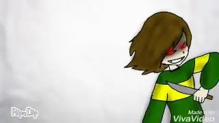 Flipaclip_Sans vs Chara