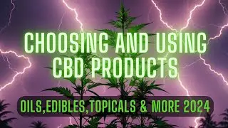 Choosing and Using CBD Products: Oils, Edibles, Topicals & More [2024]