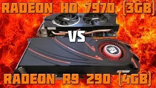 Битва красных гигантов. Radeon HD 7970 (R9 280x) vs Radeon R9 290. Топ 2012 против предтопа 2014.