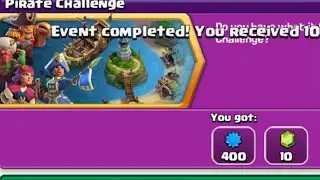 Clash of Clans | Pirate Challenge Easy 3 Star Attack Strategy. new events. #PiratesChallenge #coc