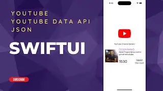 SWIFTUI YouTube Subscriber Count and Other Details with Youtube Api