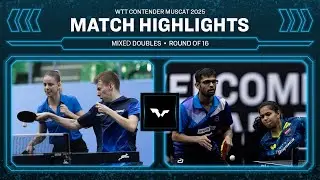 Coton/Lutz vs Shah/Chitale | XD R16 | WTT Contender Muscat 2025