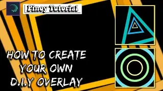 How To Create Your Own D.I.Y Overlay For Clean Edit | Alight Motion Tutorial | JocellObandoPH
