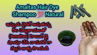 ఈ నేచురల్ హెయిర్ డై షాంపూతో తెల్ల జుట్టు సమస్యకి చెక్  | Amaltas Hair Dye Shampoo | Aruna'sMagazine 