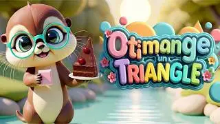 Oti mange un TRIANGLE ?! 🍰 Apprends les Formes (Rond, Carré, Rectangle)
