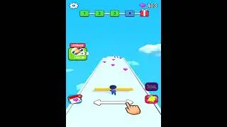 Roof Rails - Gameplay Walkthrough (Android, iOS) | Level 1 - 10