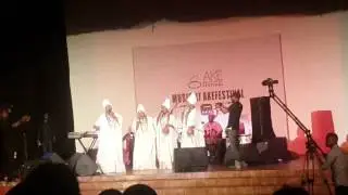 #AkeFest2016: Adunni Nefretiti performing at the @Akefestival