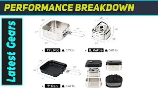 ALOCS Camping Cookware: The Ultimate Outdoor Kitchen Upgrade