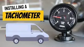Installing a Tachometer on the van - Mk5 Ford Transit