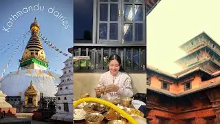 KTM dairies 💕||Swoyambu,bouddha,Basantapur Etc 