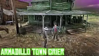 Red Dead Redemption 2 - Armadillo Town Crier - Cholera Handbill